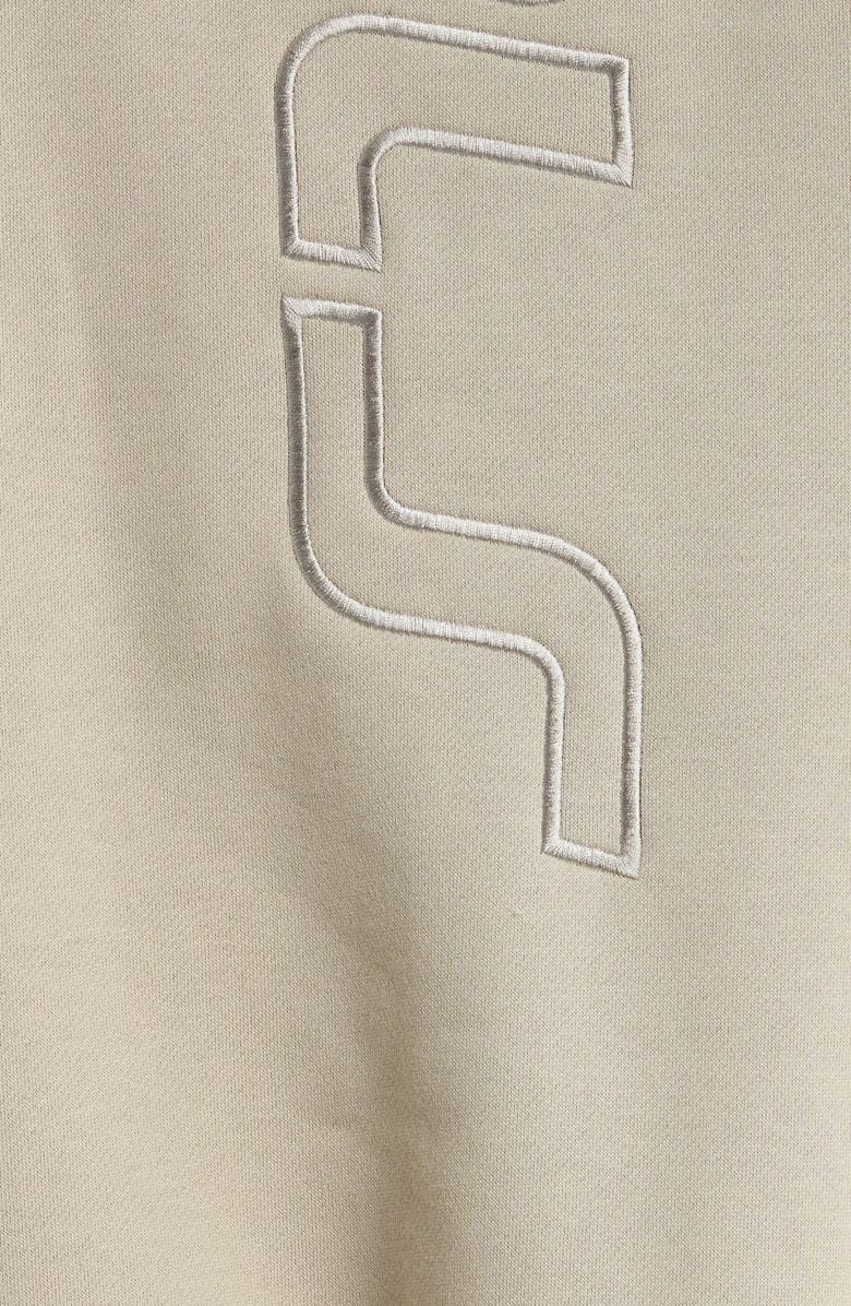 Fear of God Essentials Active Trace Fleece Hoodie, Alternate, color, Concrete/Dark Concrete Heather