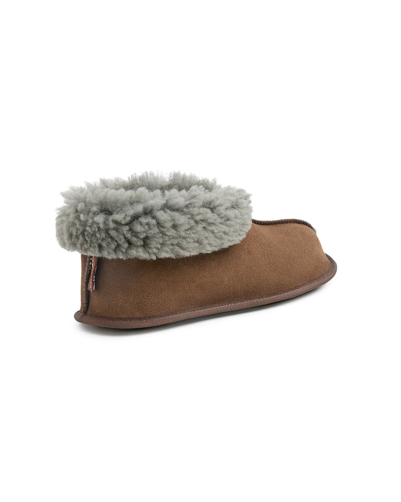 Celtic & Co. British Soft Sole Bootee Slipper, Alternate, color, Khaki