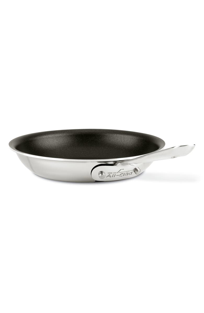 All-Clad D3 Pro 8-Inch Nonstick Fry Pan, Main, color, Silver