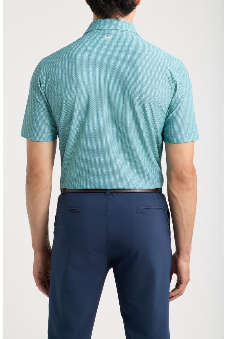 Dirty Martini Summer Comfort Performance Mesh Polo, Alternate, color, FRESH MINT