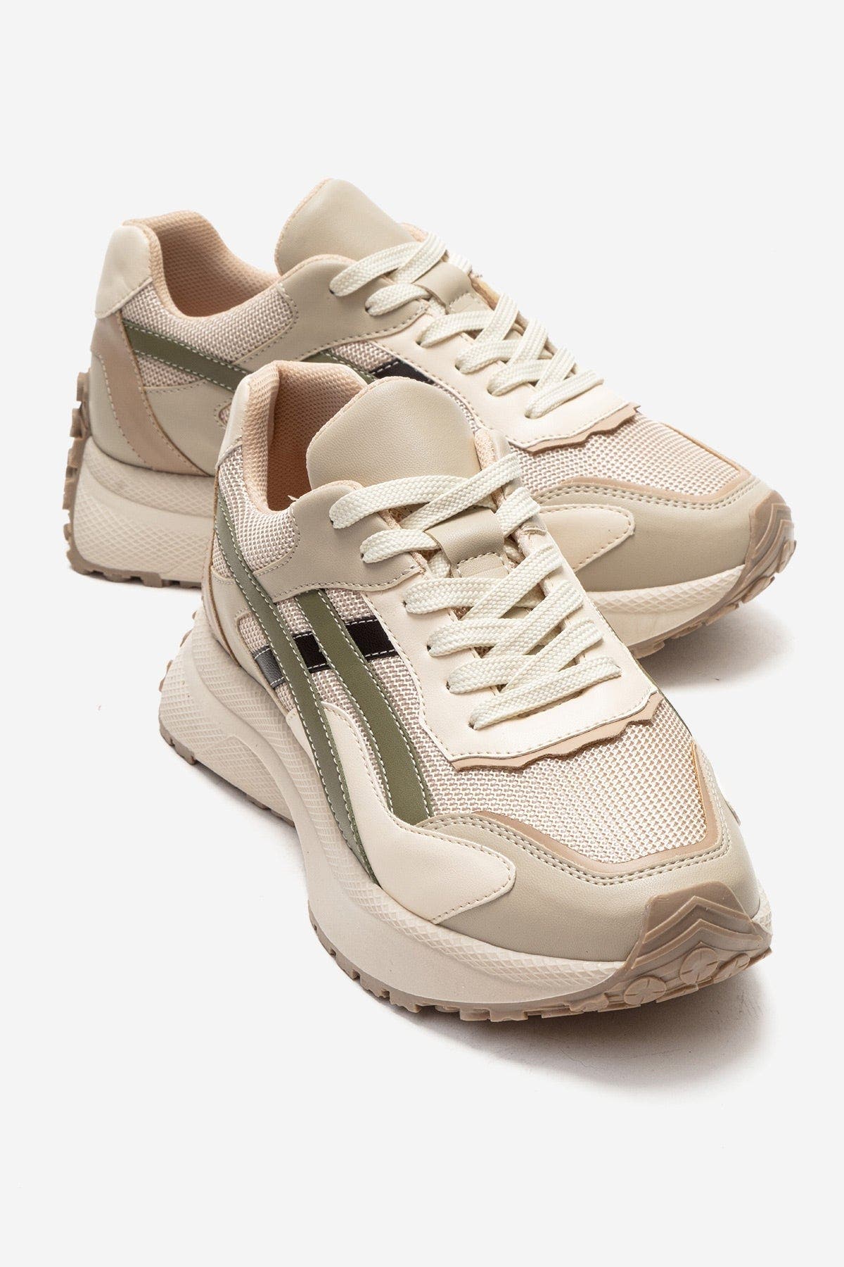 Prologue Shoes Calina Sneaker, Main, color, Beige