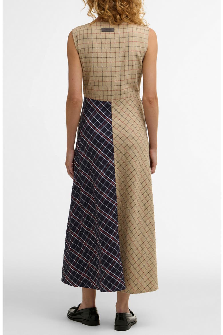 Dalbury Mix Tartan Midi Dress, Alternate, color, MULTI CHECK