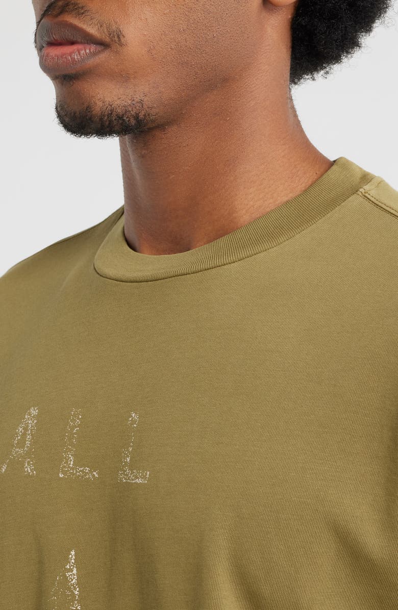 Elwood Crop Hill All Star Graphic T-Shirt, Alternate, color, Olive