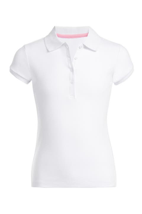 Short Sleeve Uniform Polo (Big Girls)