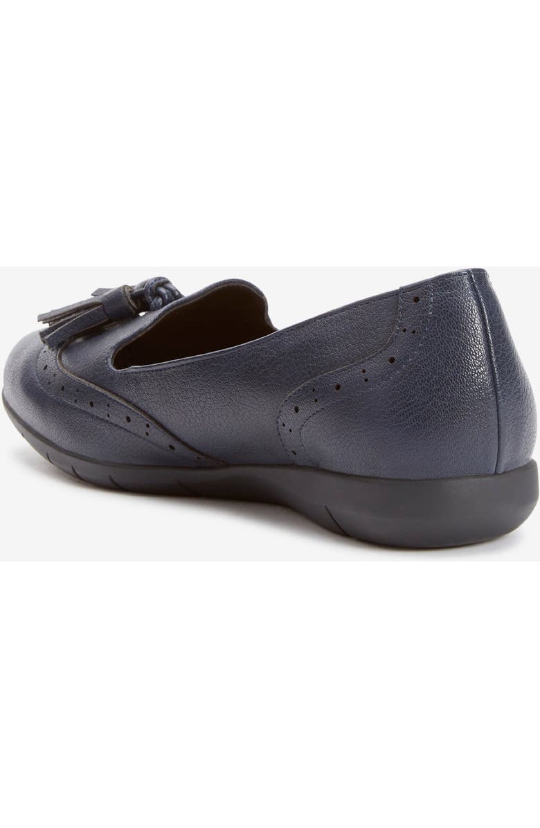 Comfortview The Aster Slip On Flat, Alternate, color, Navy