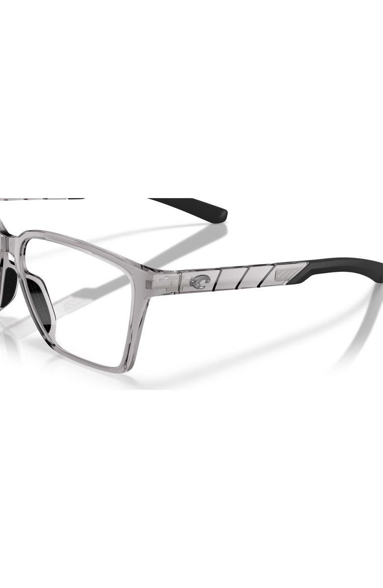 Costa 56mm Square optical glasses, Alternate, color, Grey