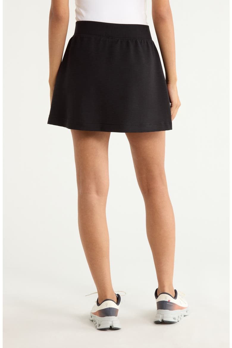 SPANX AirEssentials® French Rib Skort, Alternate, color, VERY BLACK