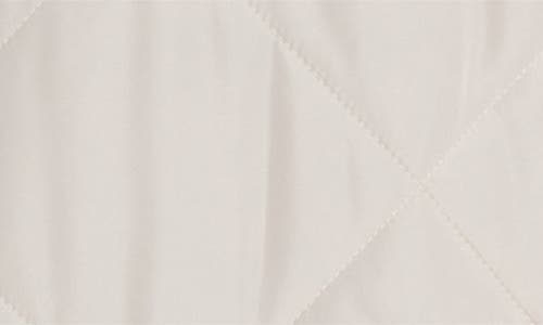 Zella Quilted Aviator Jacket In Grey Moonbeam