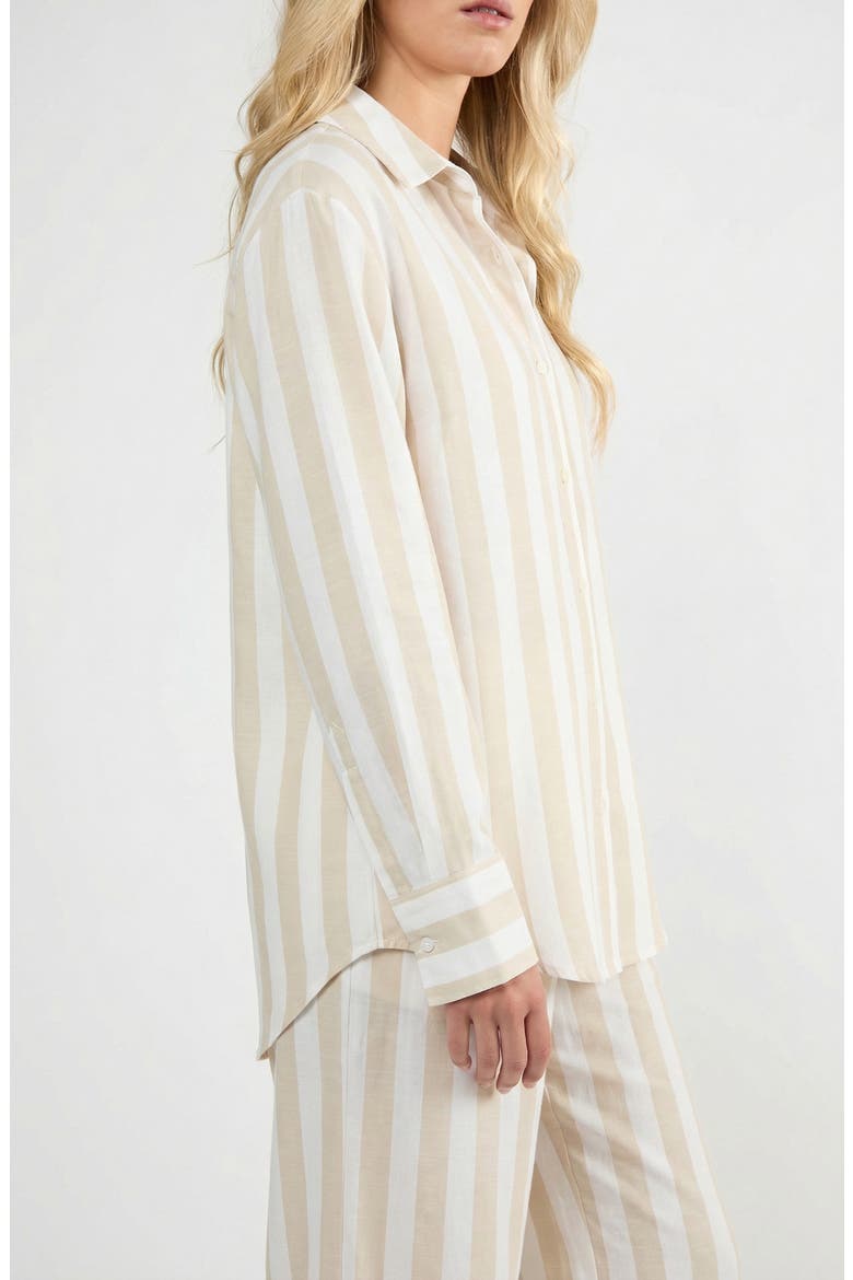The Paloma Long Sleeve Shirt, Alternate, color, BEIGE
