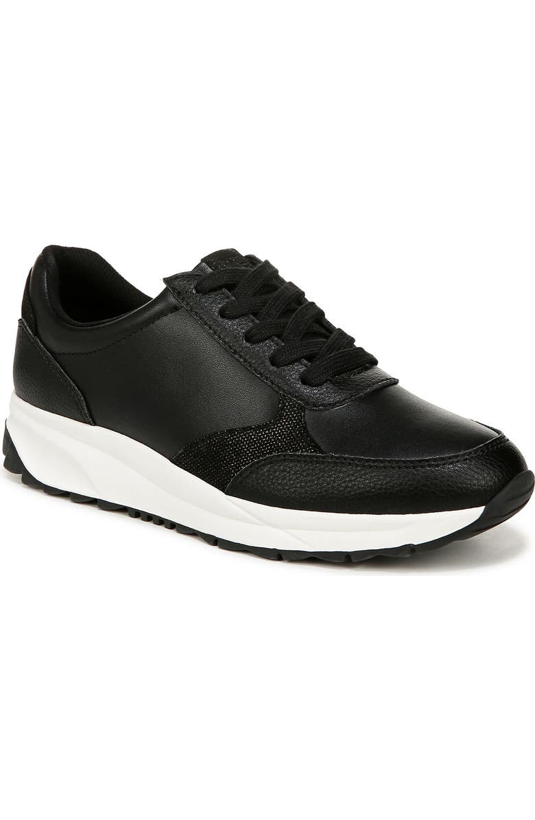 Naturalizer Shay Sneaker, Main, color, Black Leather