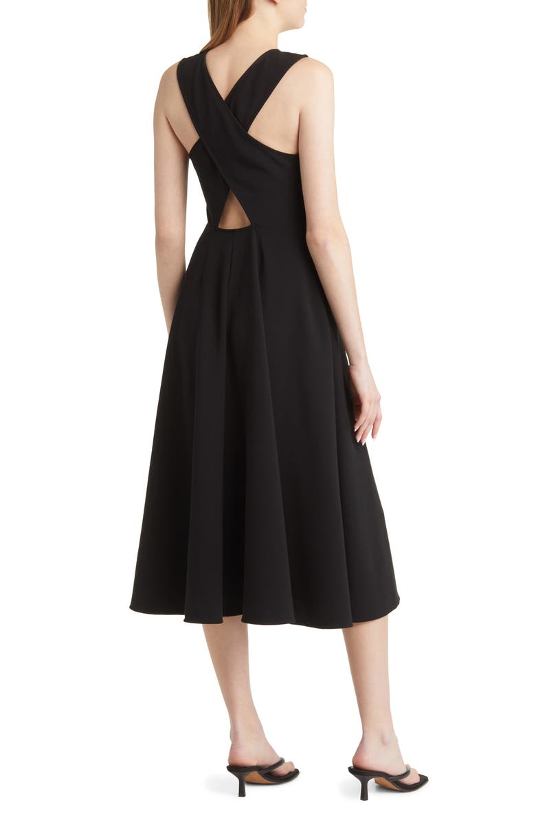 Chelsea28 Cross Back Cutout Dress, Alternate, color, 