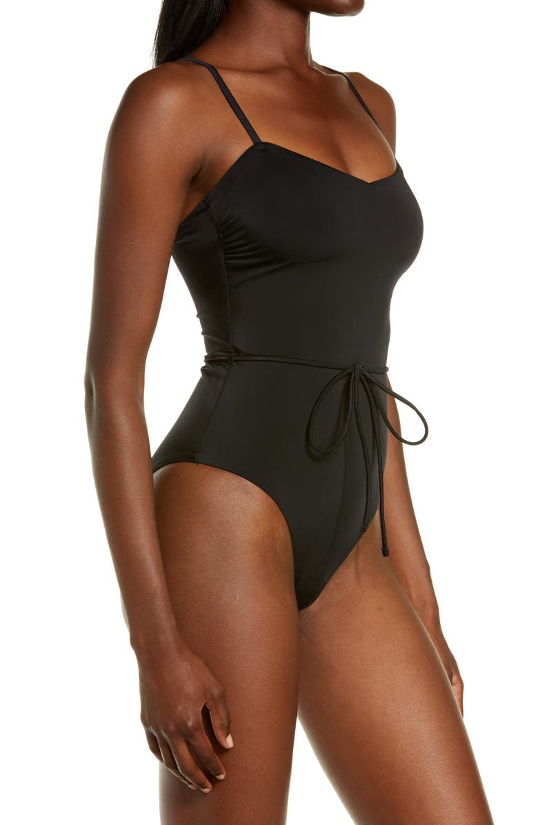 Chelsea28 Easy Retro One-Piece Swimsuit, Alternate, color, 