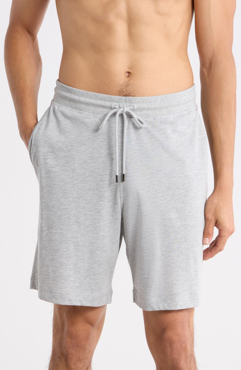 Daniel Buchler Sleep Shorts, Main, color, Grey Heather