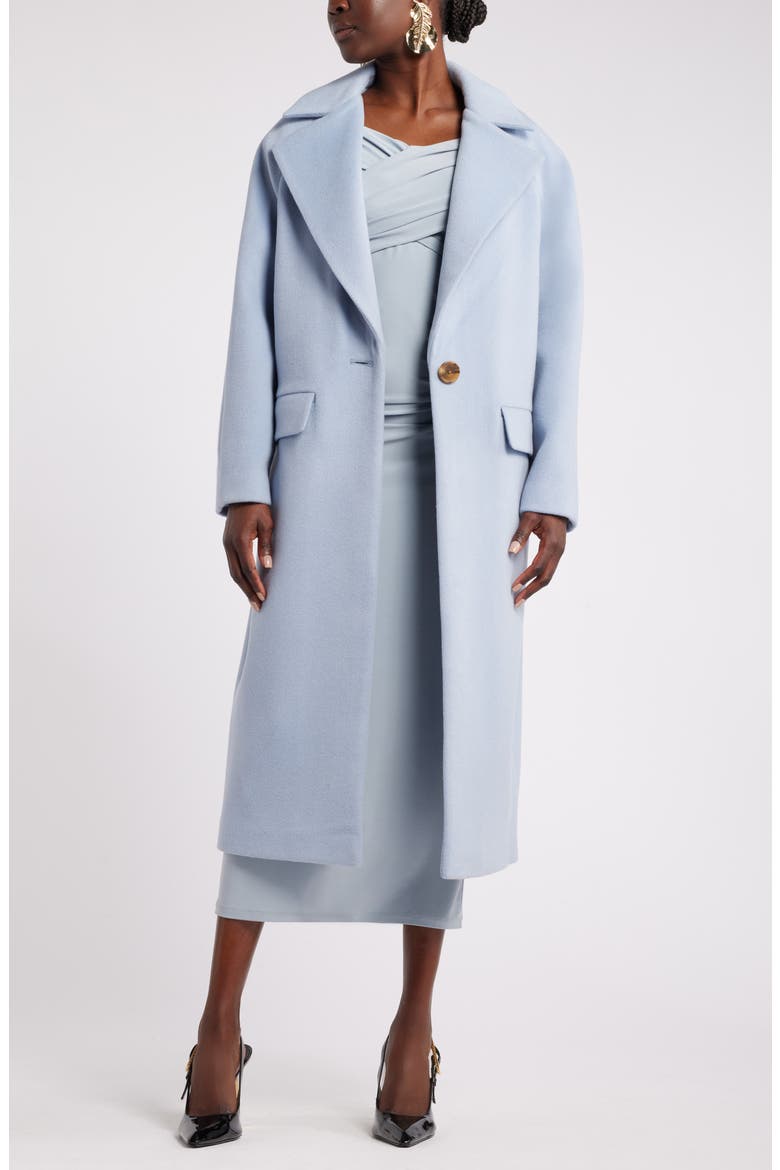 Megan Renee Oversize Wool Coat, Main, color, BLUE FOG
