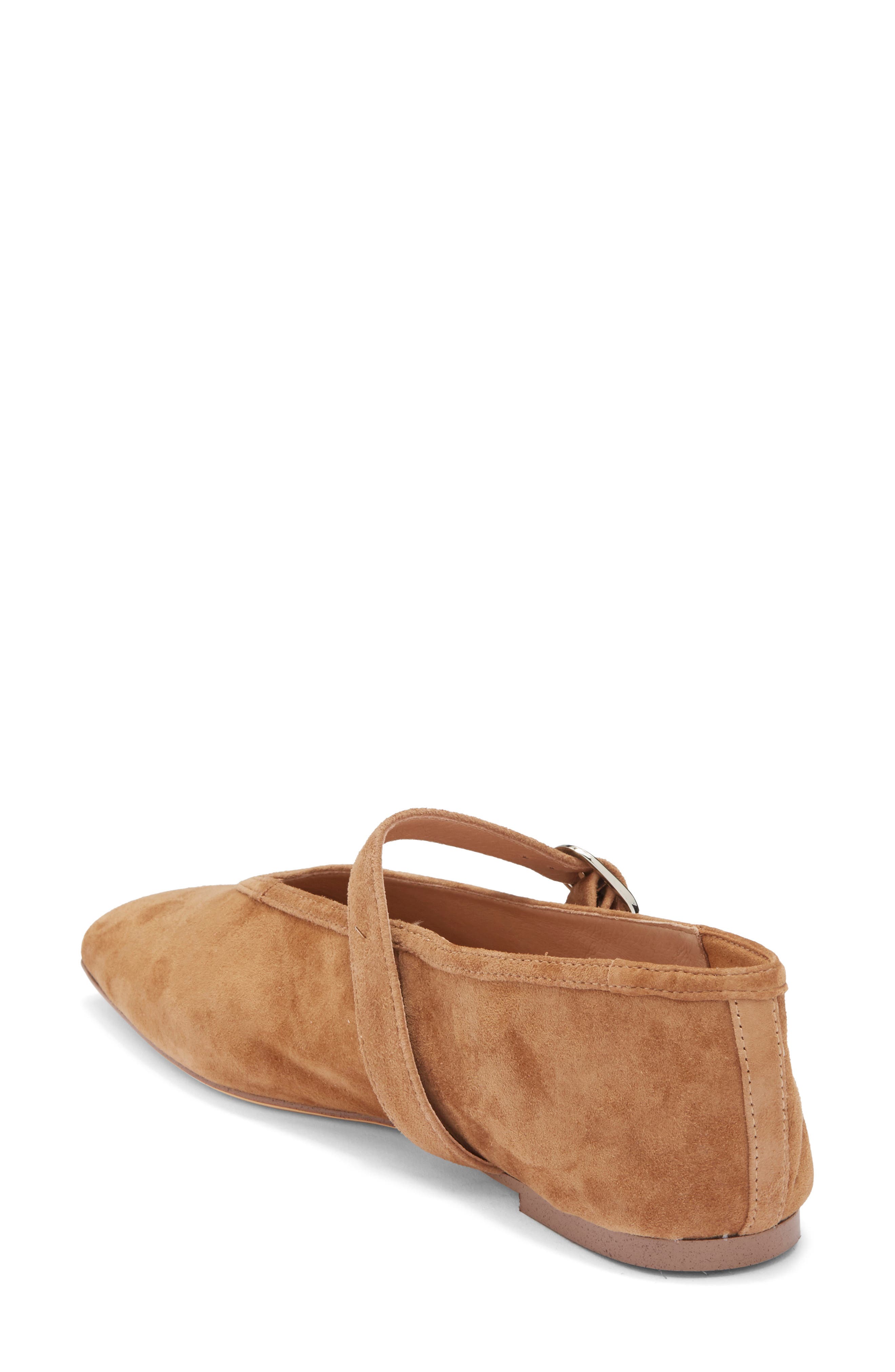Tony Bianco Bobbi Mary Jane Flat, Alternate, color, Taupe Suede