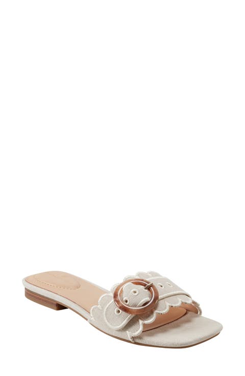 Silla Scallop Slide Sandal (Women)