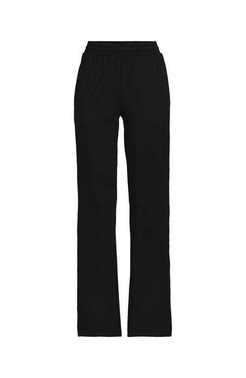 Lands' End School Uniform Active Performance Track Pants In Black