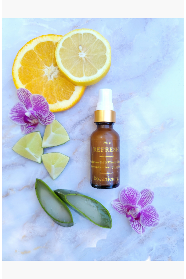 No. 2 REFRESH Orchid Stem Cell & Vitamin C Essence Facial Mist, Alternate, color, Brown