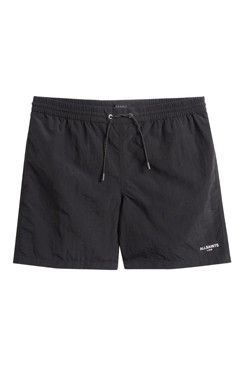Mikro Swim Trunks, Alternate, color, JET BLACK