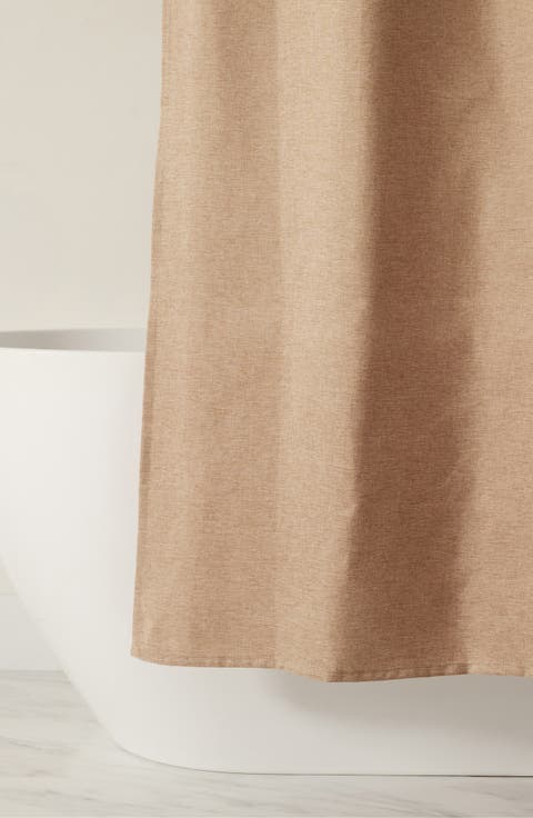 Woven Shower Curtain