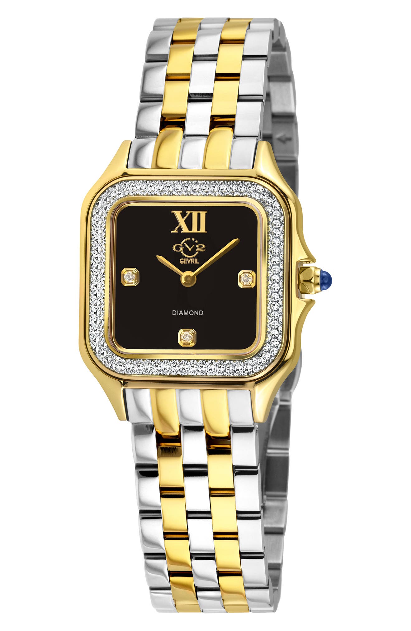 SILVER/ YELLOW GOLD
