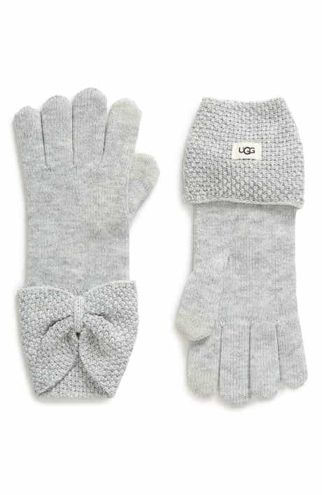 UGG® Bow Knit Gloves