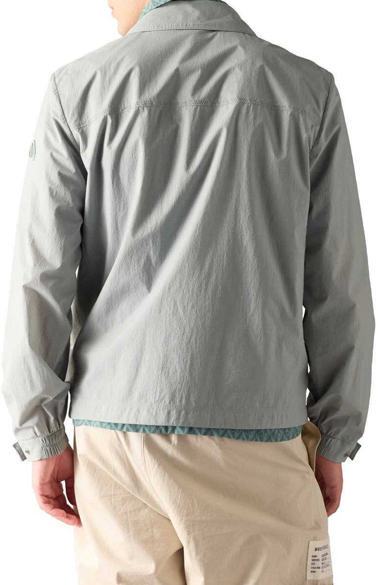 Moose Knuckles Topflight Water Repellent Shirt Jacket, Alternate, color, Dusty Jade