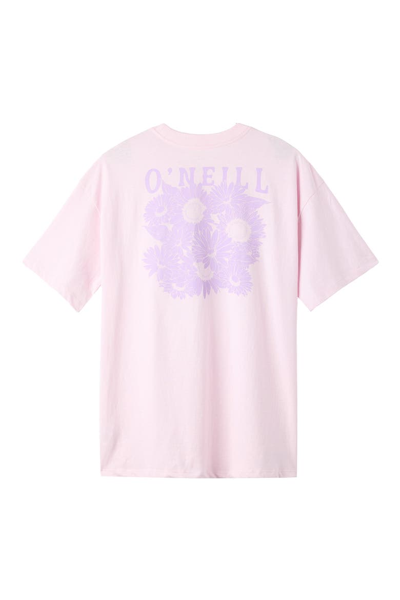 Heritage Daisy Graphic Oversized T-Shirt, Alternate, color, PINK