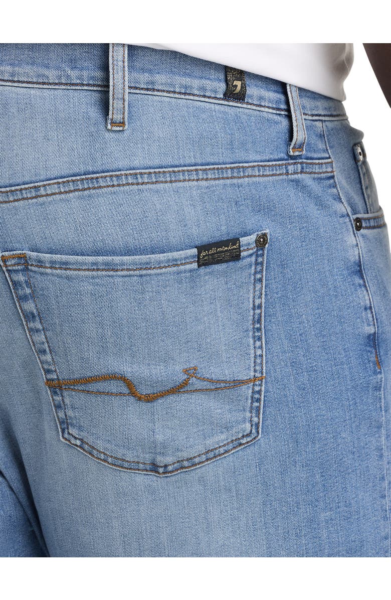 7 For All Mankind Big & Tall Light Wash Jeans, Alternate, color, Pacific Blue