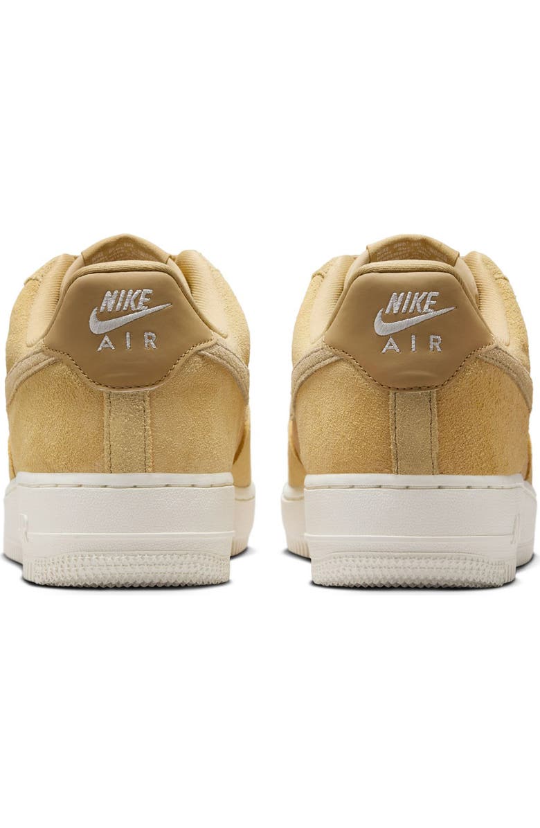 Nike Air Force 1 '07 Basketball Sneaker, Alternate, color, Club Gold/ Gold/ Sail