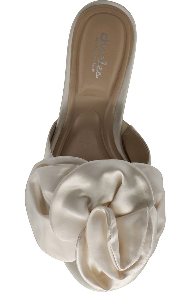 Charles by Charles David Kimchi Floral Satin Slide Sandal, Alternate, color,