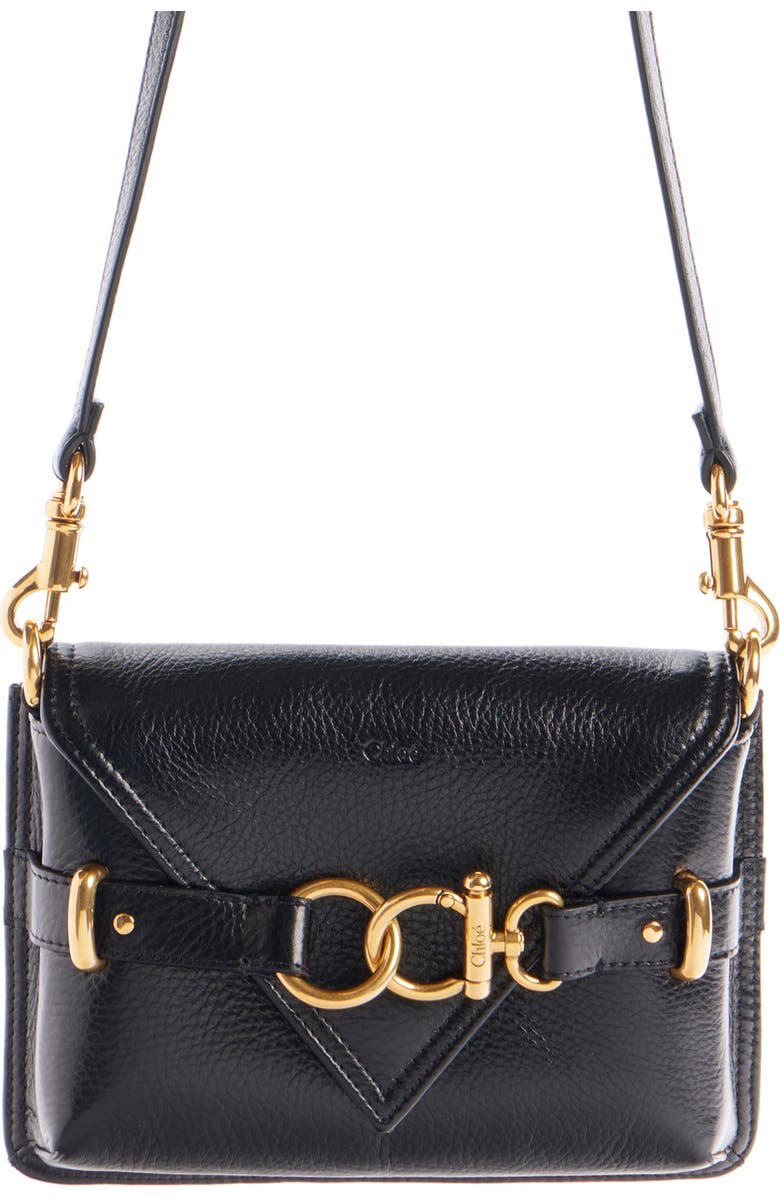 Chloé Mini Cape Leather Crossbody Bag, Main, color,
