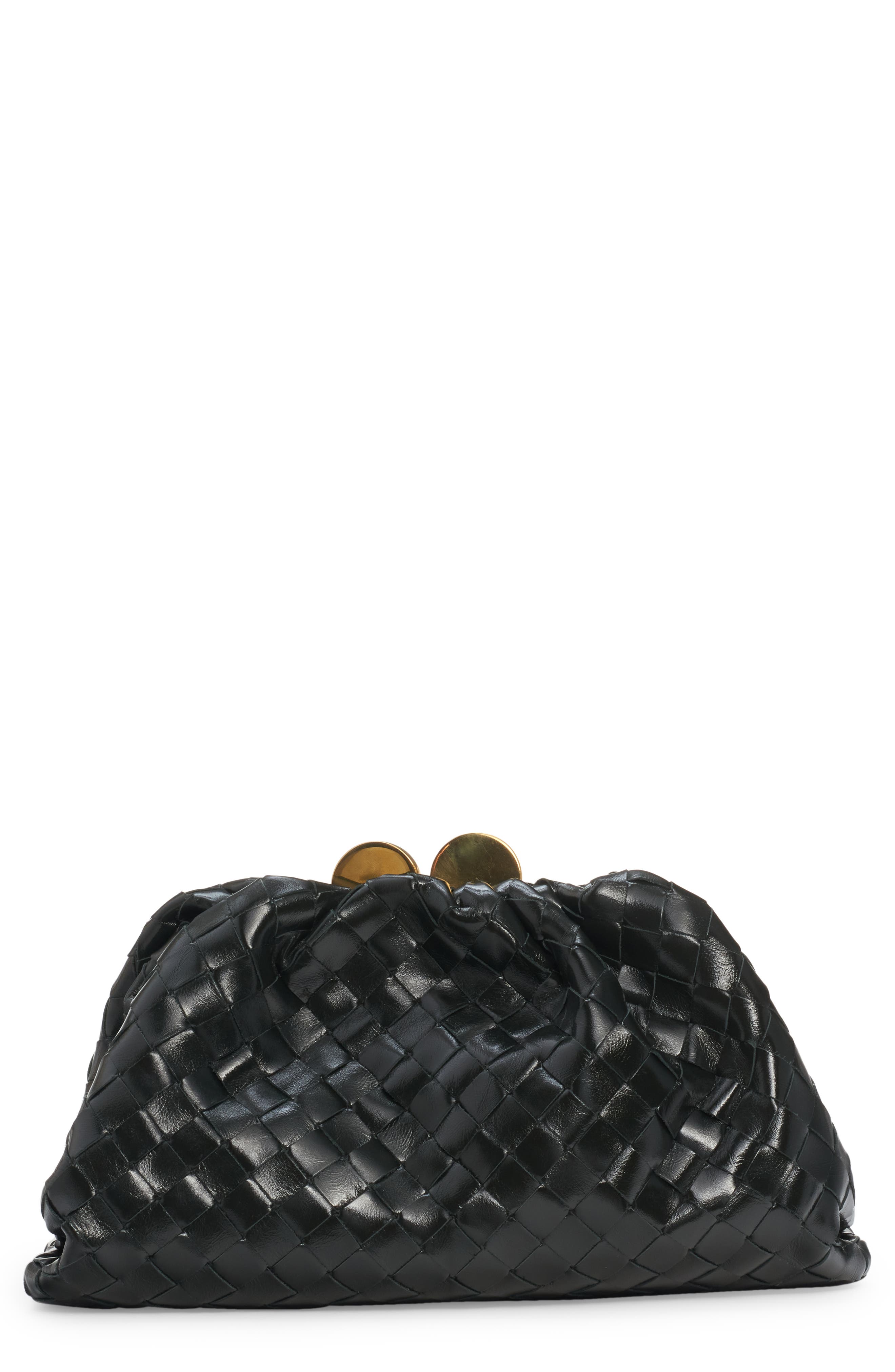 Bottega Veneta Teen Jodie Intrecciato Leather Pouch, Main, color, 