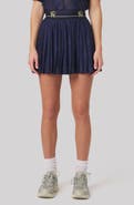 Williams Athletic Club Celine Pleated Golf Miniskirt