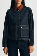 Mavi Jeans Alix Boxy Denim Chore Jacket