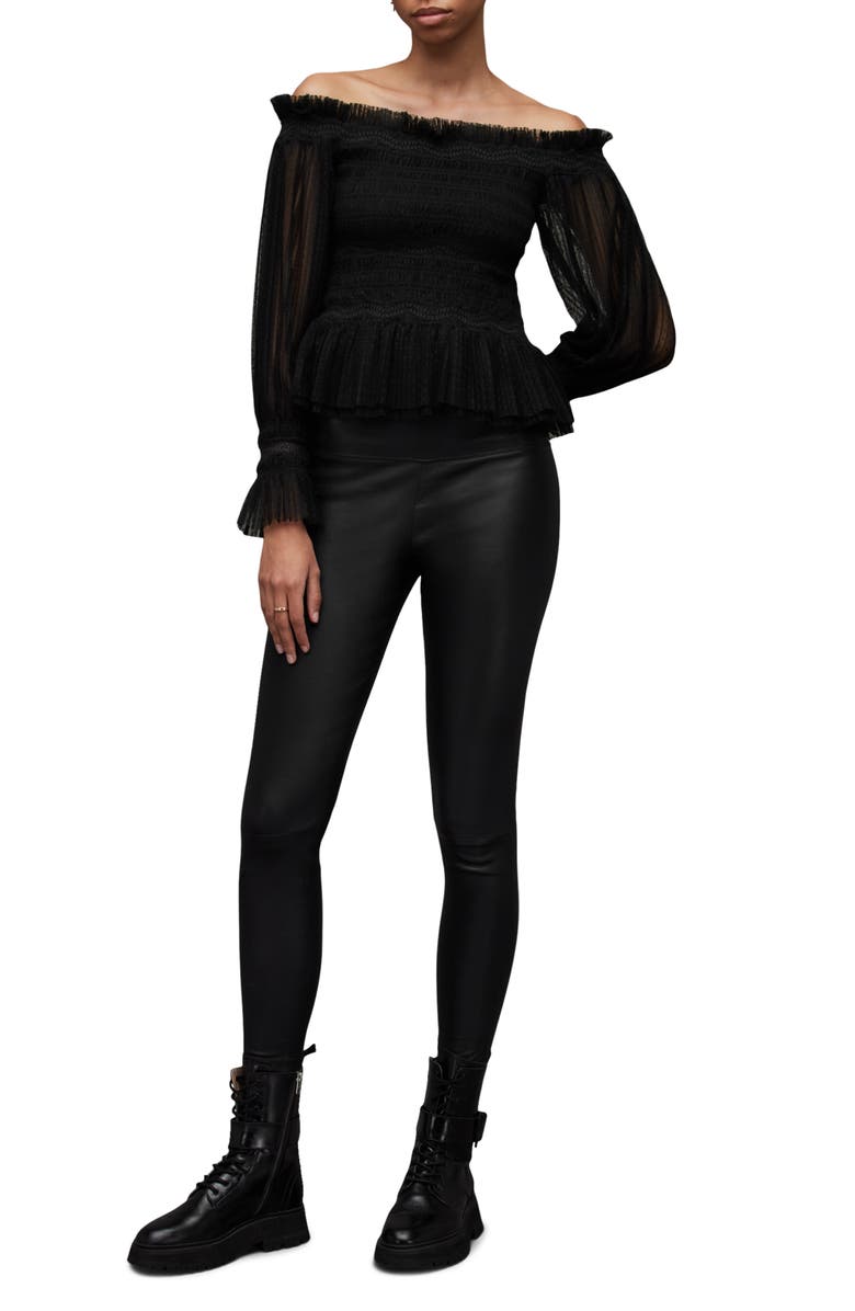 AllSaints Layla Top, Alternate, color, 