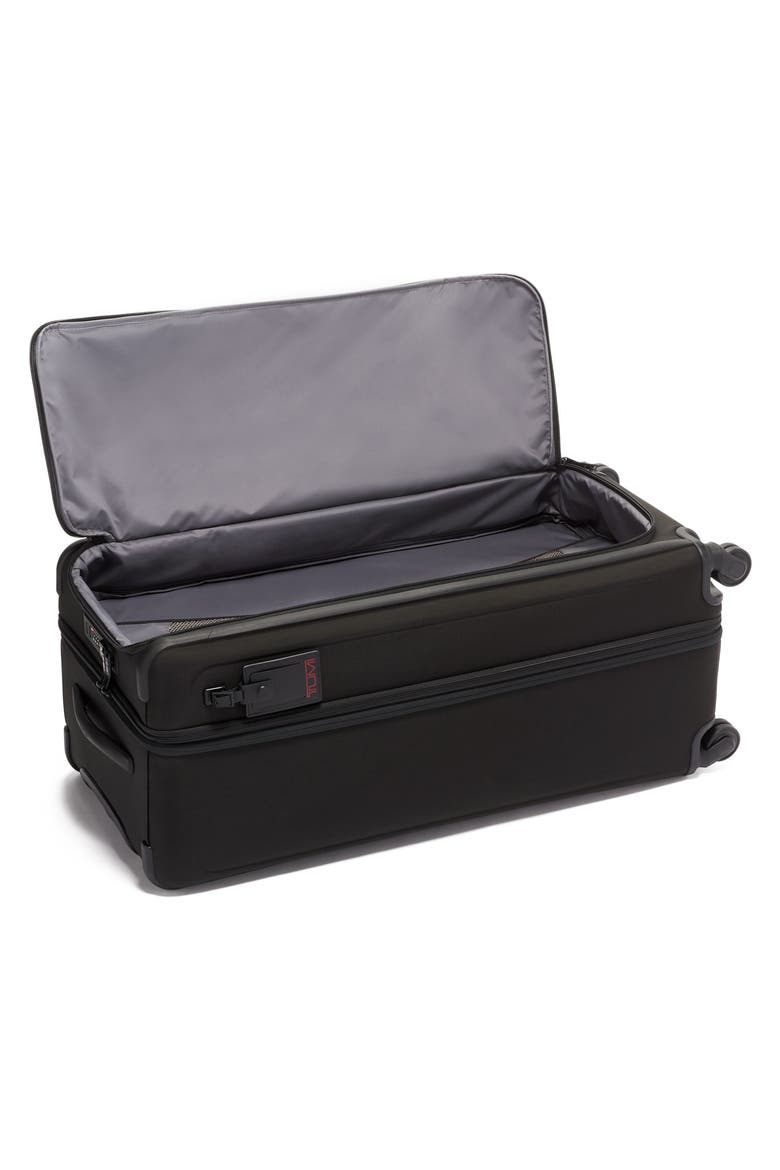 Alpha Large Dual Access Expandable Trunk, Alternate, color, BLACK