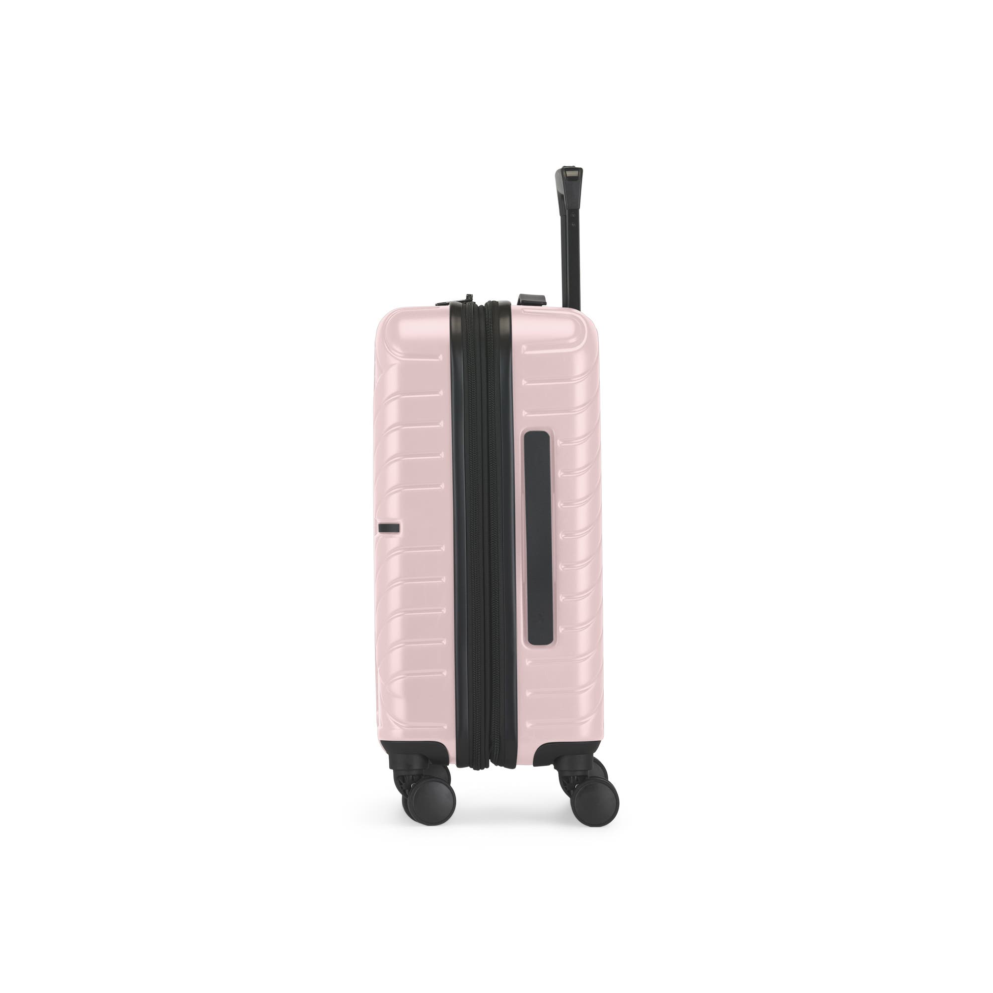 bugatti Berlin 3 Piece Hardside Luggage Set with Expansion, Alternate, color, Pink