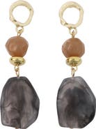 Panacea Resin Linear Drop Earrings