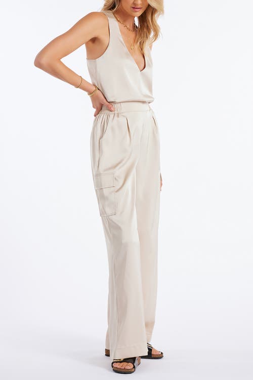 Bishop + Young Renee Satin Cami In Neutral