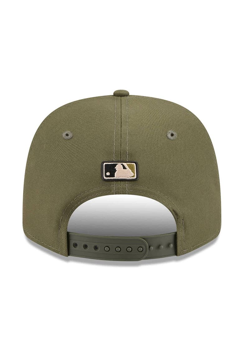 Men's New Era  Olive Los Angeles Dodgers 2026 Armed Forces Day 9SEVENTY Adjustable Hat, Alternate, color, Olive
