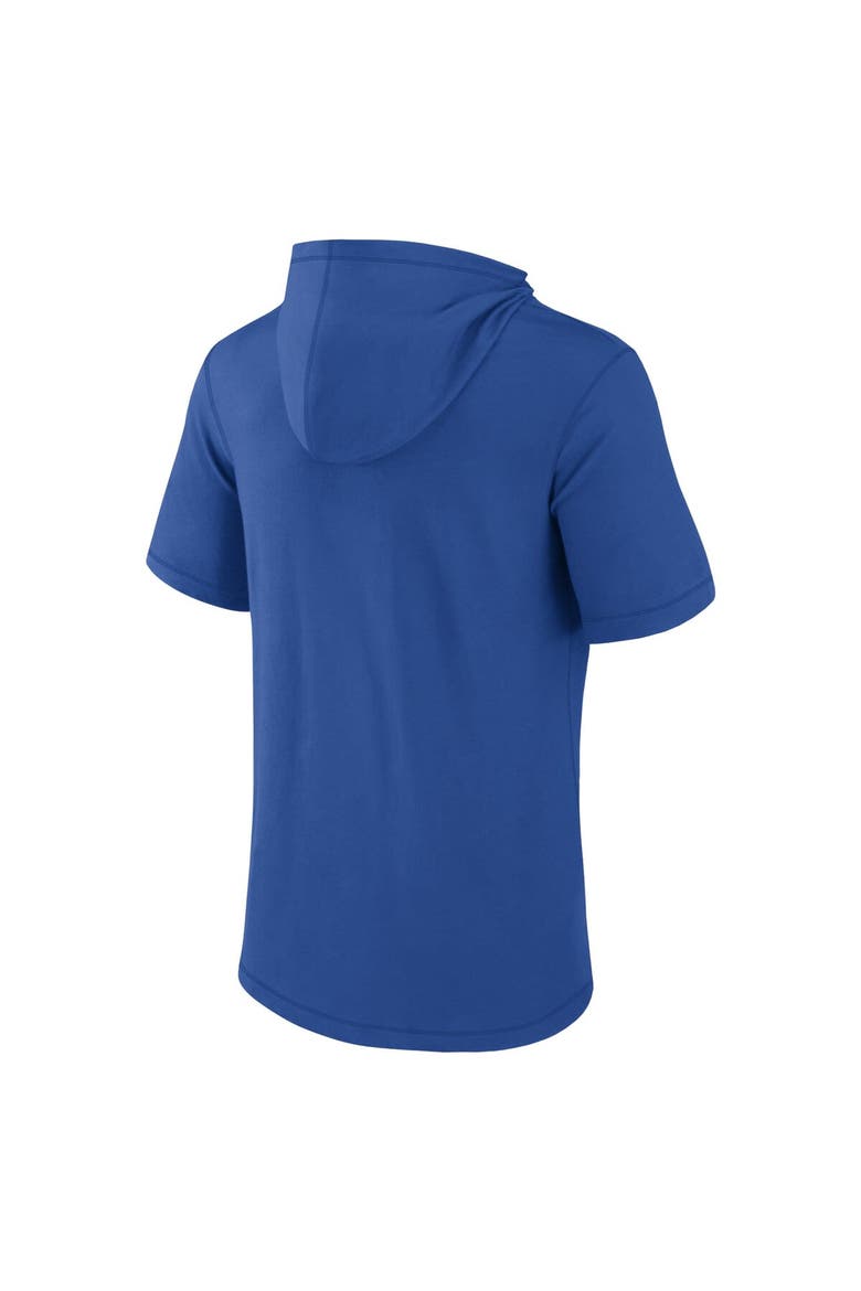 Men's Fanatics Branded Royal Chicago Cubs Short Sleeve Hoodie T-Shirt, Alternate, color, Royal