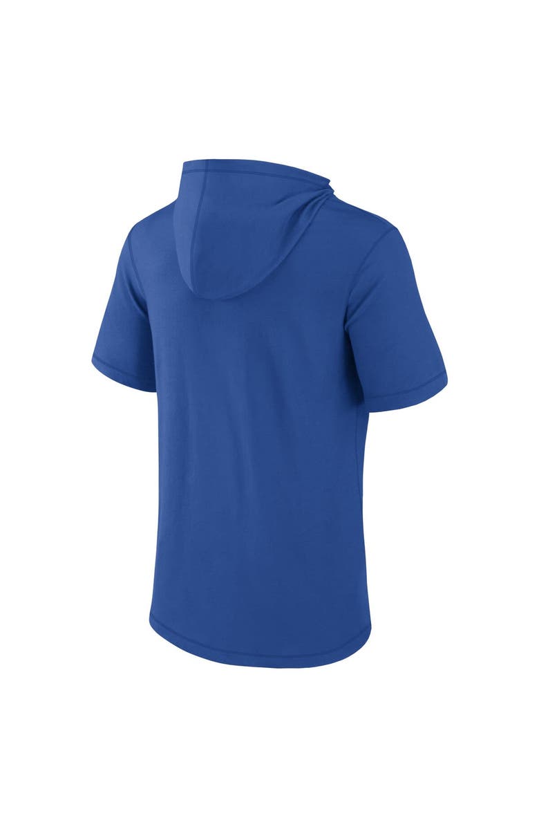 FANATICS Men's Fanatics Branded Royal Chicago Cubs Short Sleeve Hoodie T-Shirt, Alternate, color, Royal