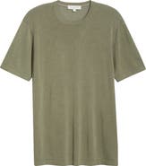 Jack Victor Wellington Cotton & Silk Crewneck T-Shirt