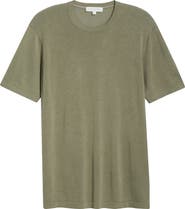 Jack Victor Wellington Cotton & Silk Crewneck T-Shirt