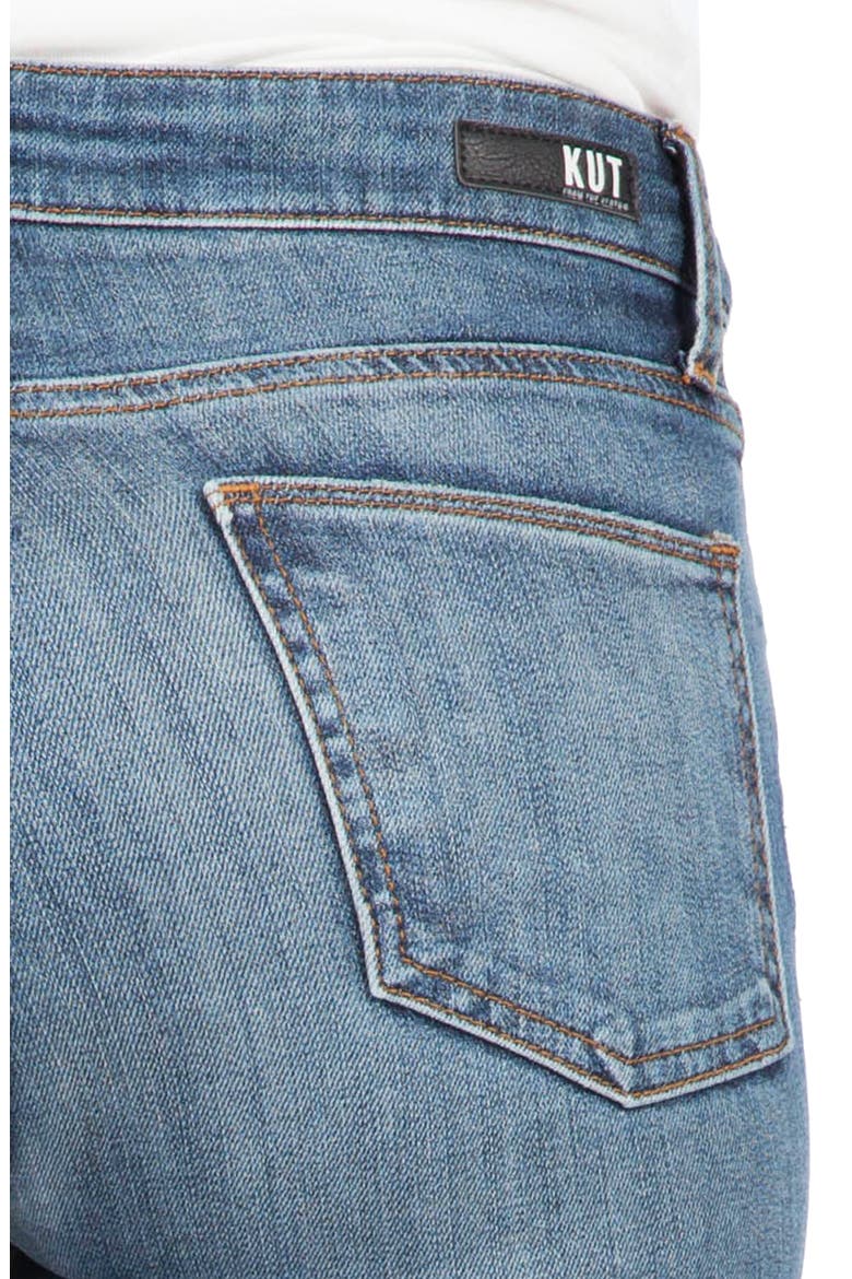 Reese High Waist Ankle Straight Leg Jeans, Alternate, color, ENTERPRISE