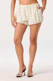Swoosie Pin Dot Bubble Shorts