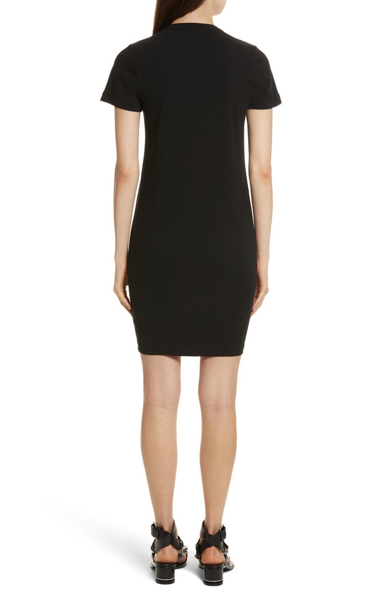 alexanderwang.t T by Alexander Wang Gathered T-Shirt Dress | Nordstrom