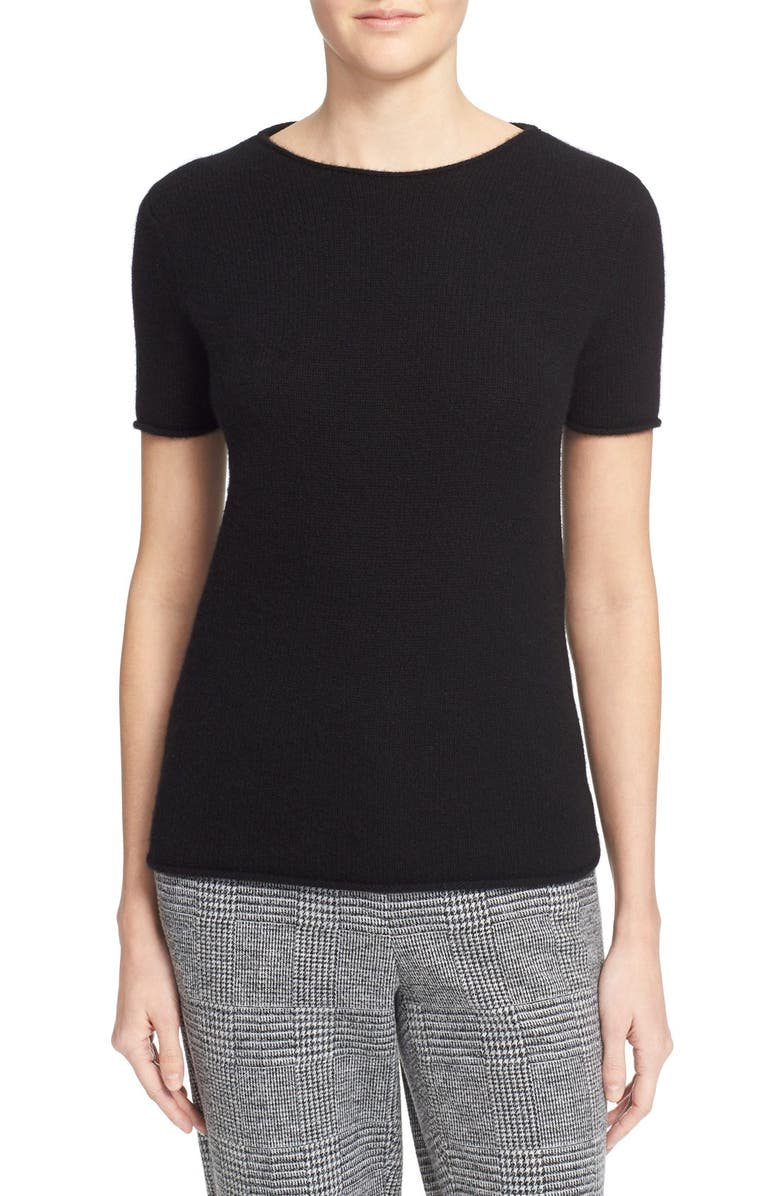 Theory 'Tolleree' Short Sleeve Cashmere Sweater, Main, color,