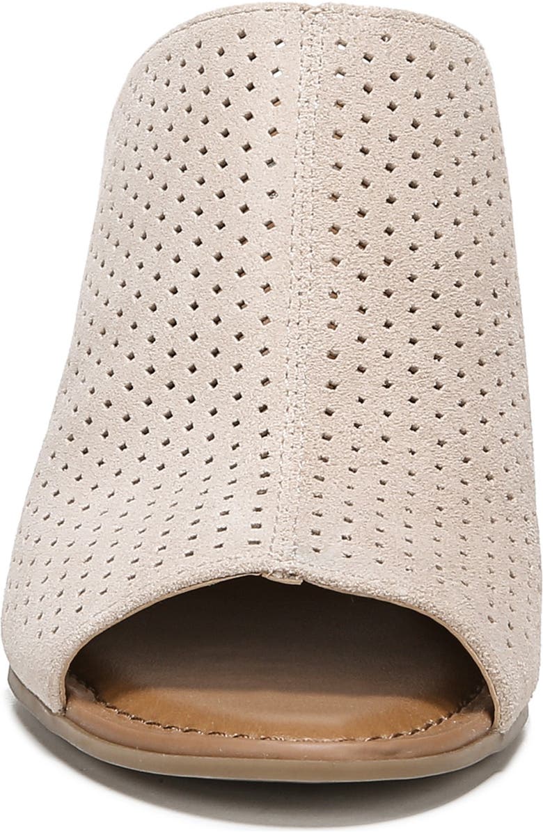 Franco Sarto Yvette Suede Perforated Wedge Sandal | Nordstromrack